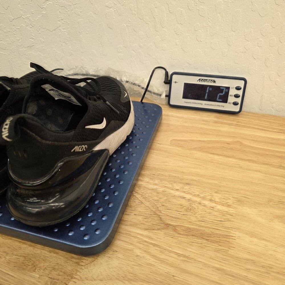 Nike Air Max 270 Black/White Mens Size 6.5 - Picture 9 of 10